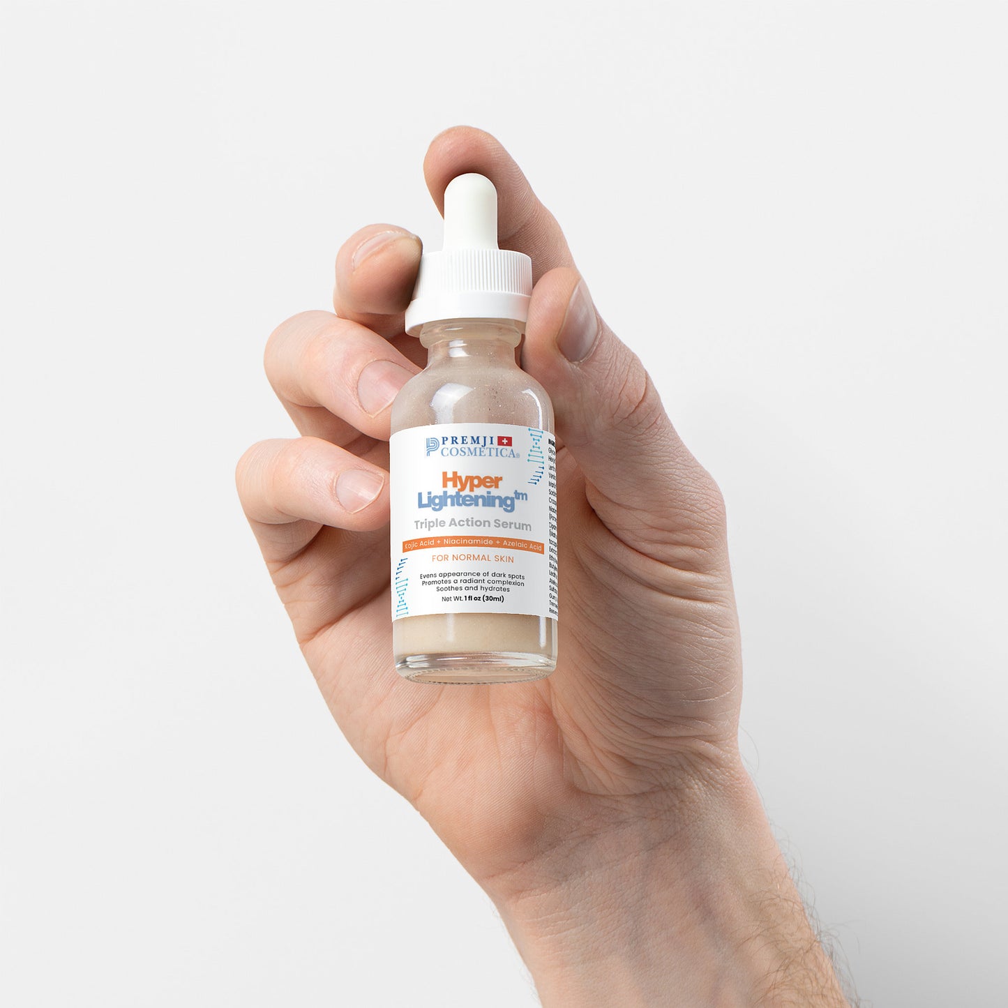 Extreme Lightening Serum for Normal Skin ( Kojic Acid + Niacinamide + Azelaic Acid)
