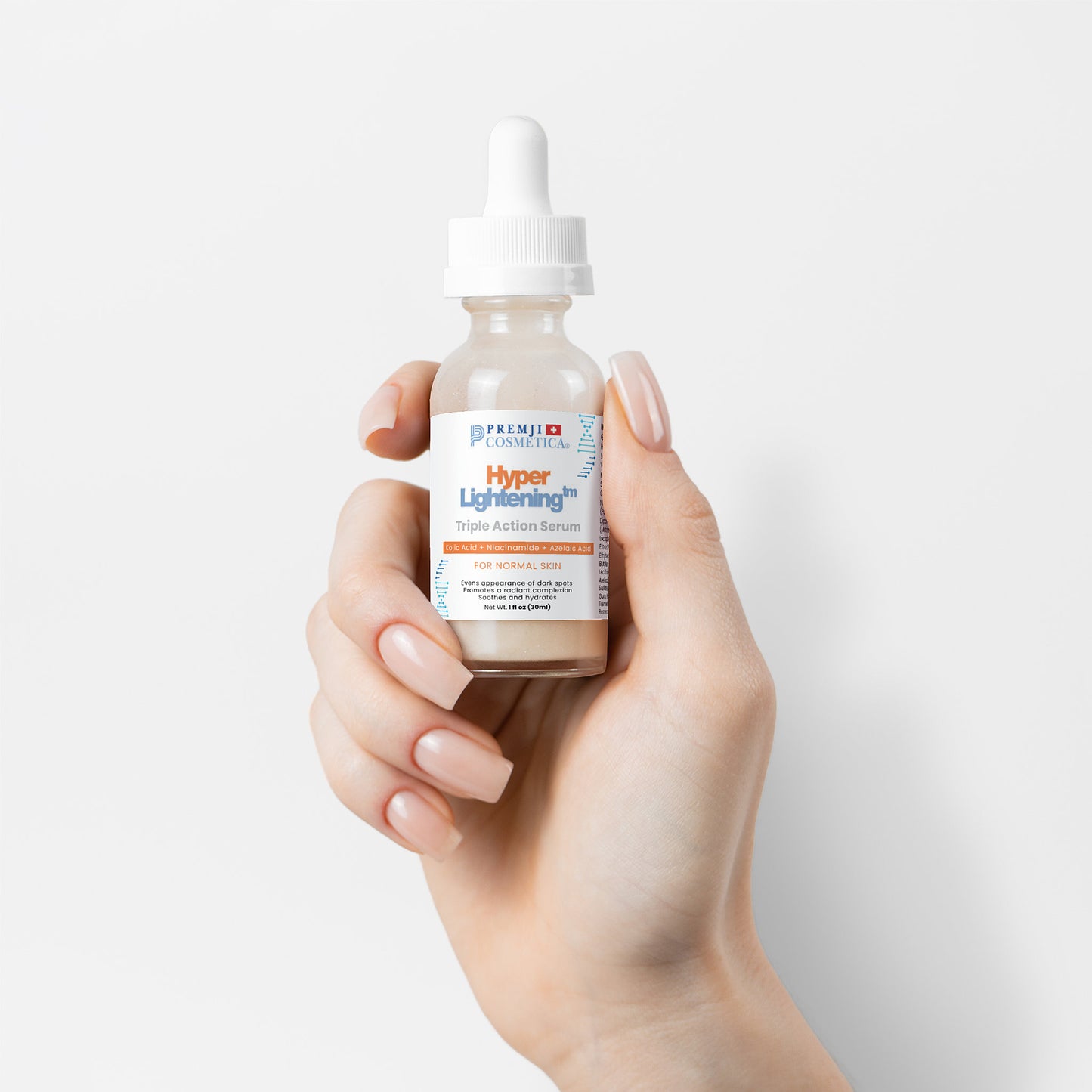 Extreme Lightening Serum for Normal Skin ( Kojic Acid + Niacinamide + Azelaic Acid)