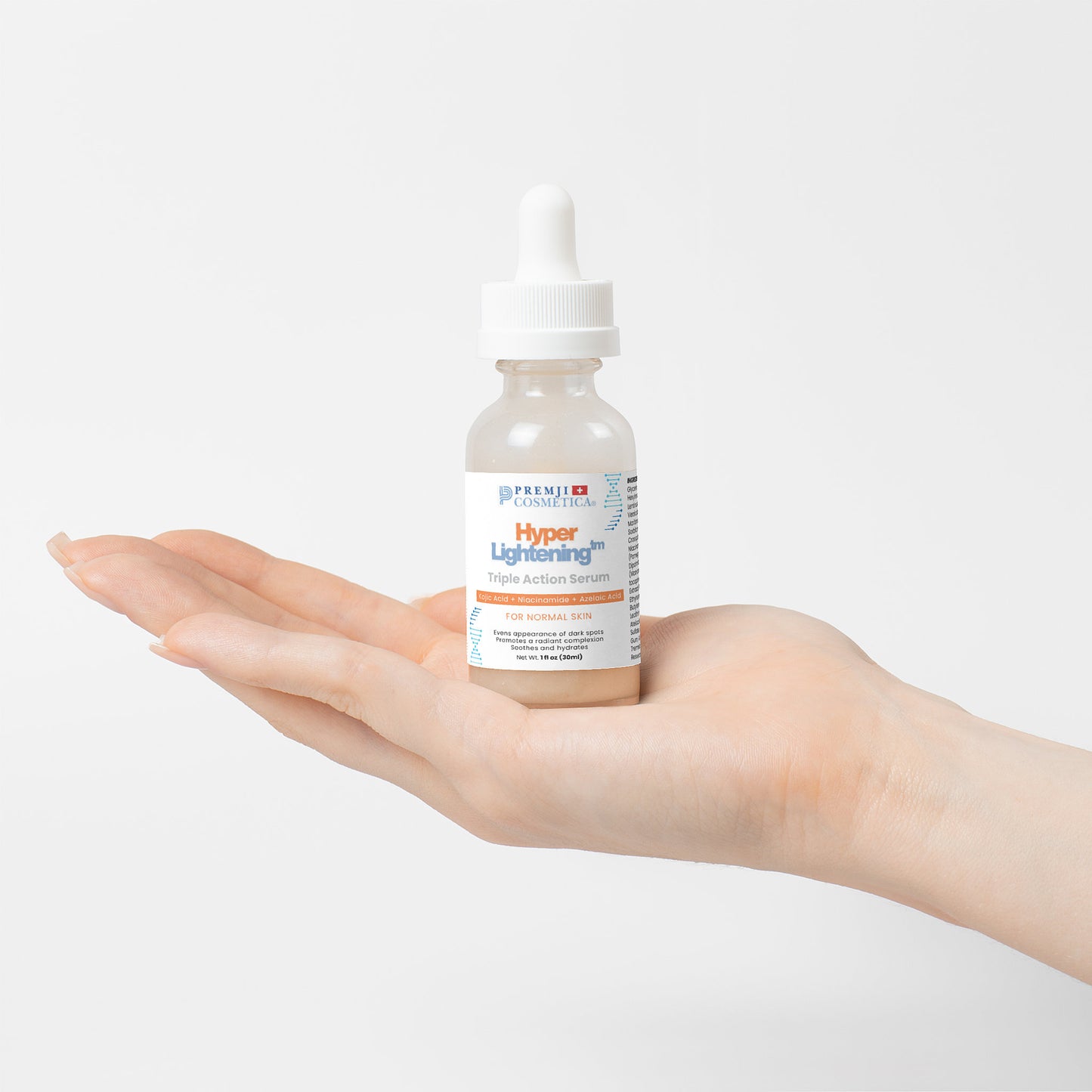 Extreme Lightening Serum for Normal Skin ( Kojic Acid + Niacinamide + Azelaic Acid)