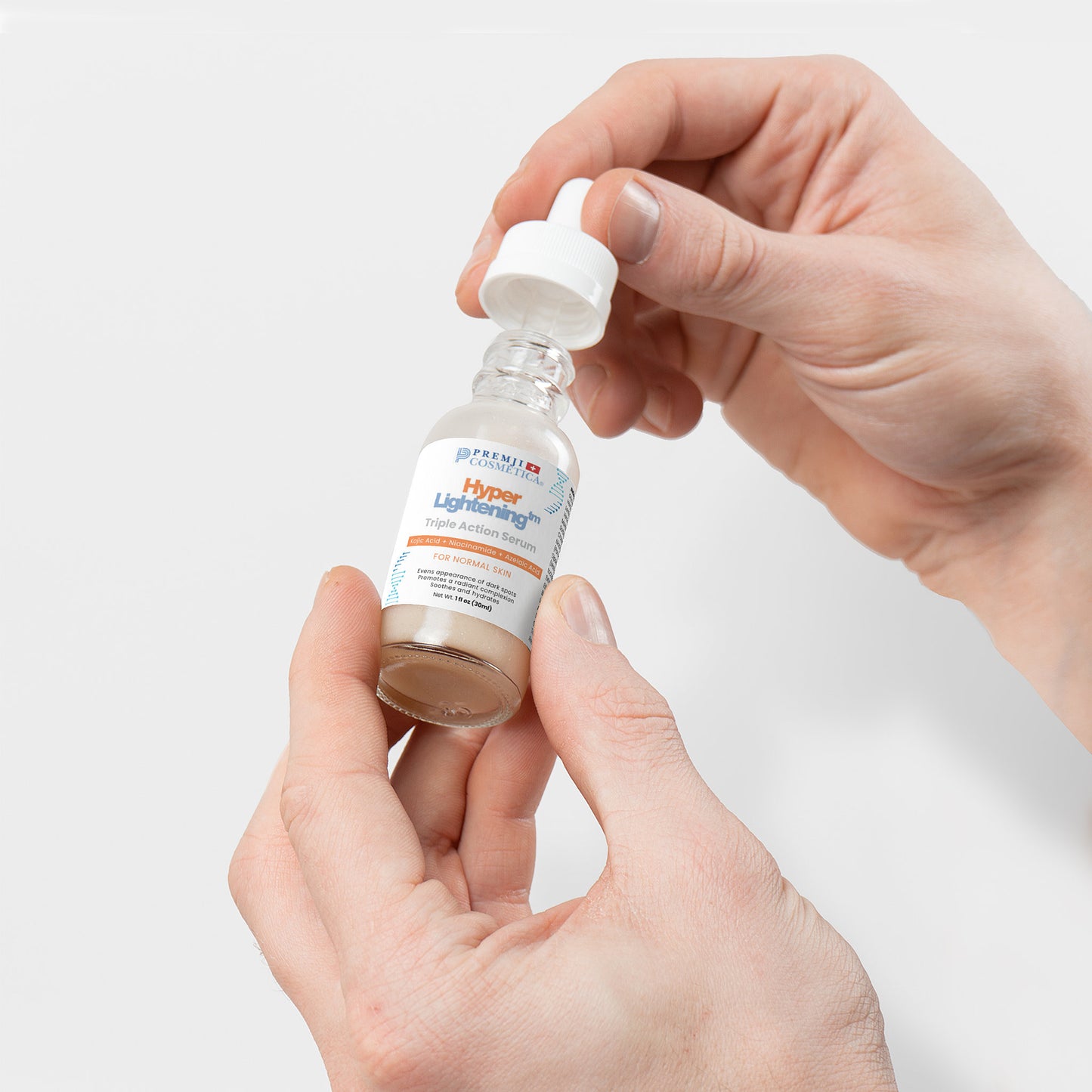 Extreme Lightening Serum for Normal Skin ( Kojic Acid + Niacinamide + Azelaic Acid)
